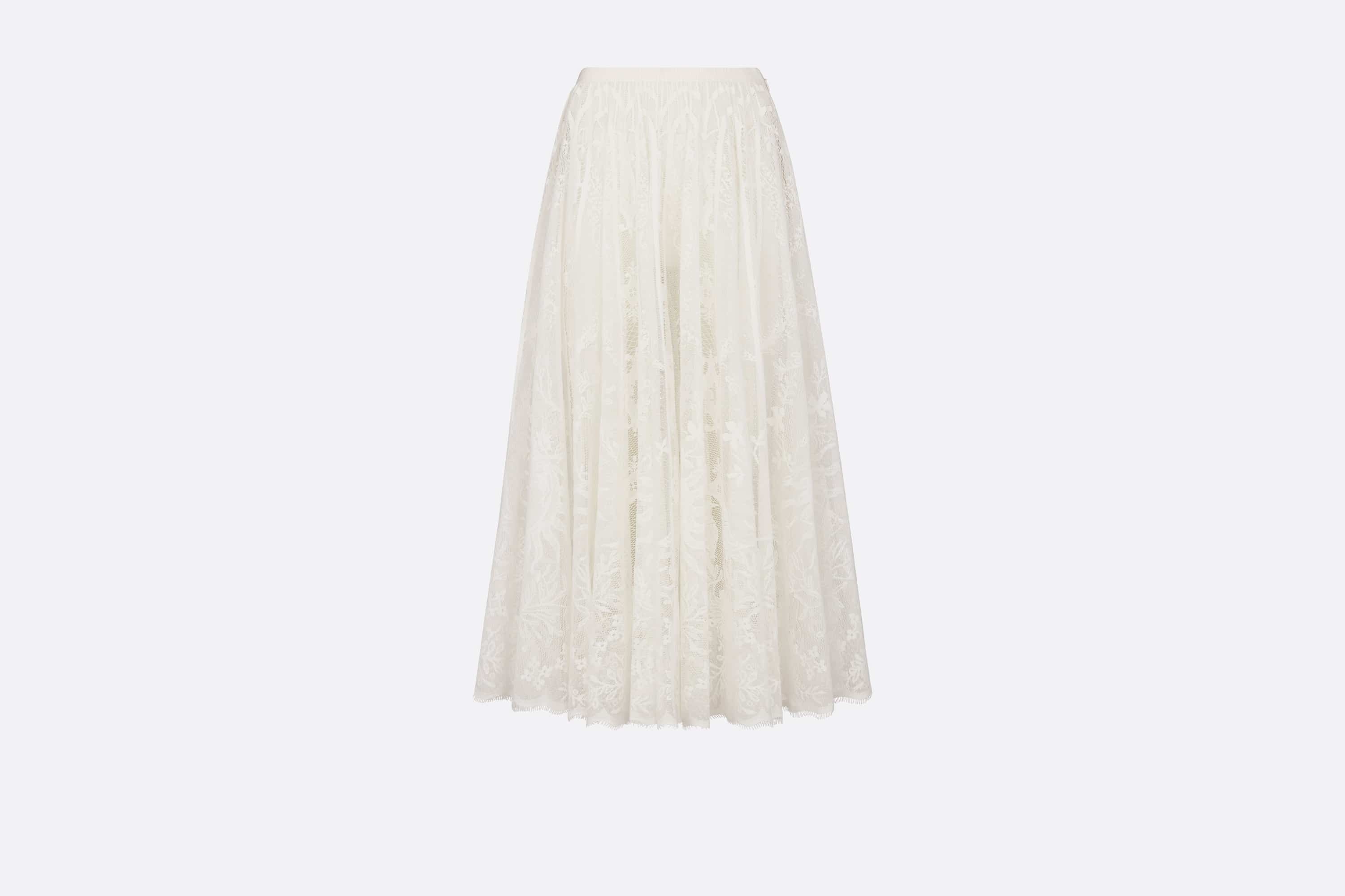 Dioriviera Flared Mid-Length Skirt - 1