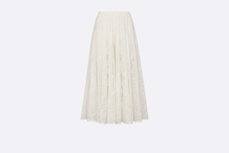 Dioriviera Flared Mid-Length Skirt 1