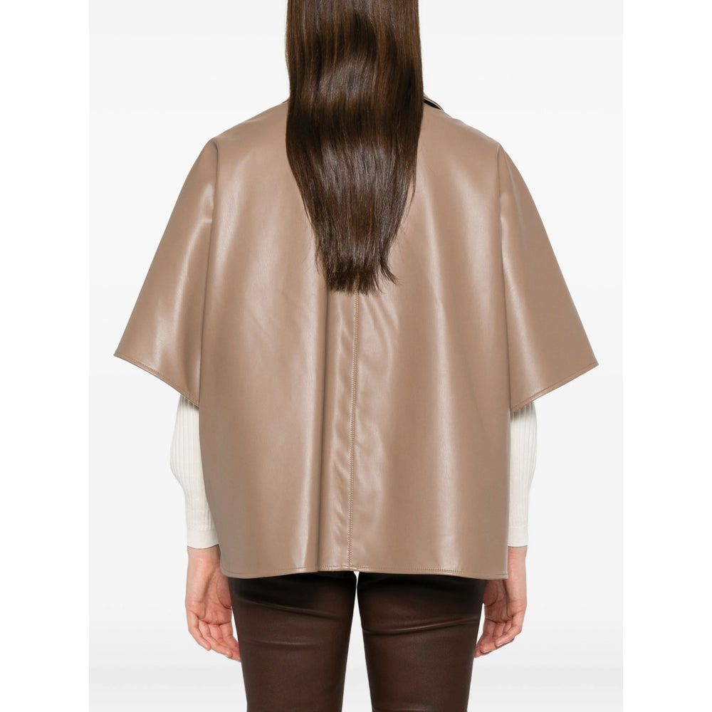 Max Mara Brown Jackets - Capes & Ponchos Women - 4