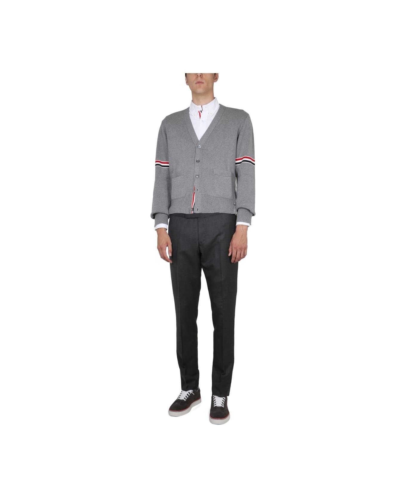 V-neck Cardigan - 2
