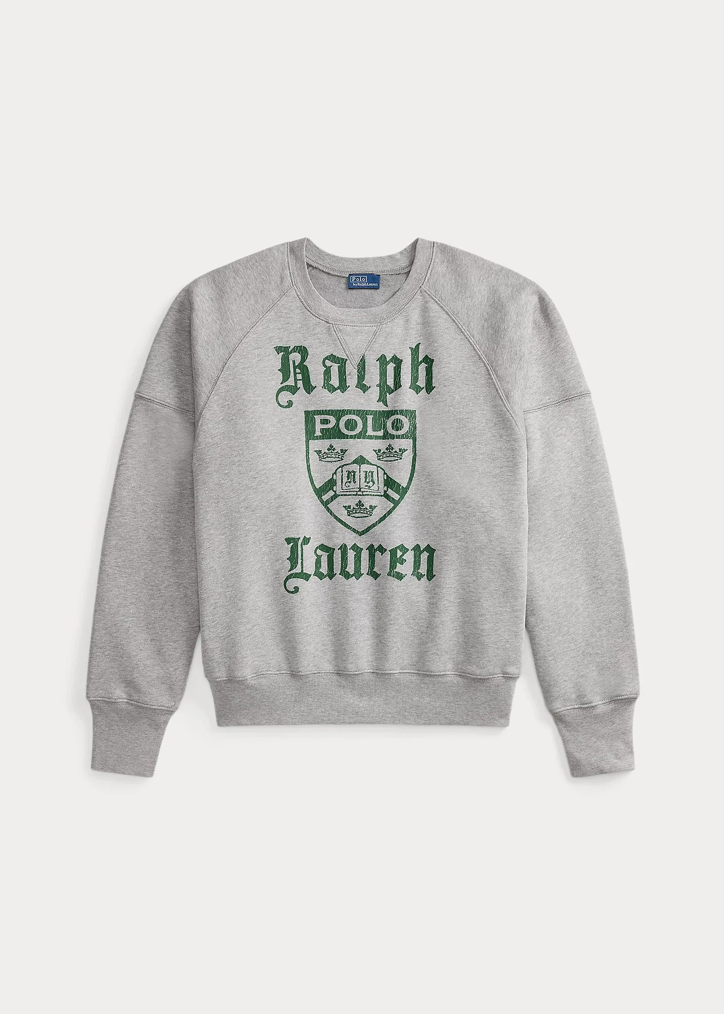 PRL Crest Fleece Crewneck - 1