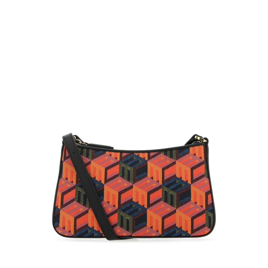 MCM Embroidered Fabric Rockstar Crossbody Bag - 1