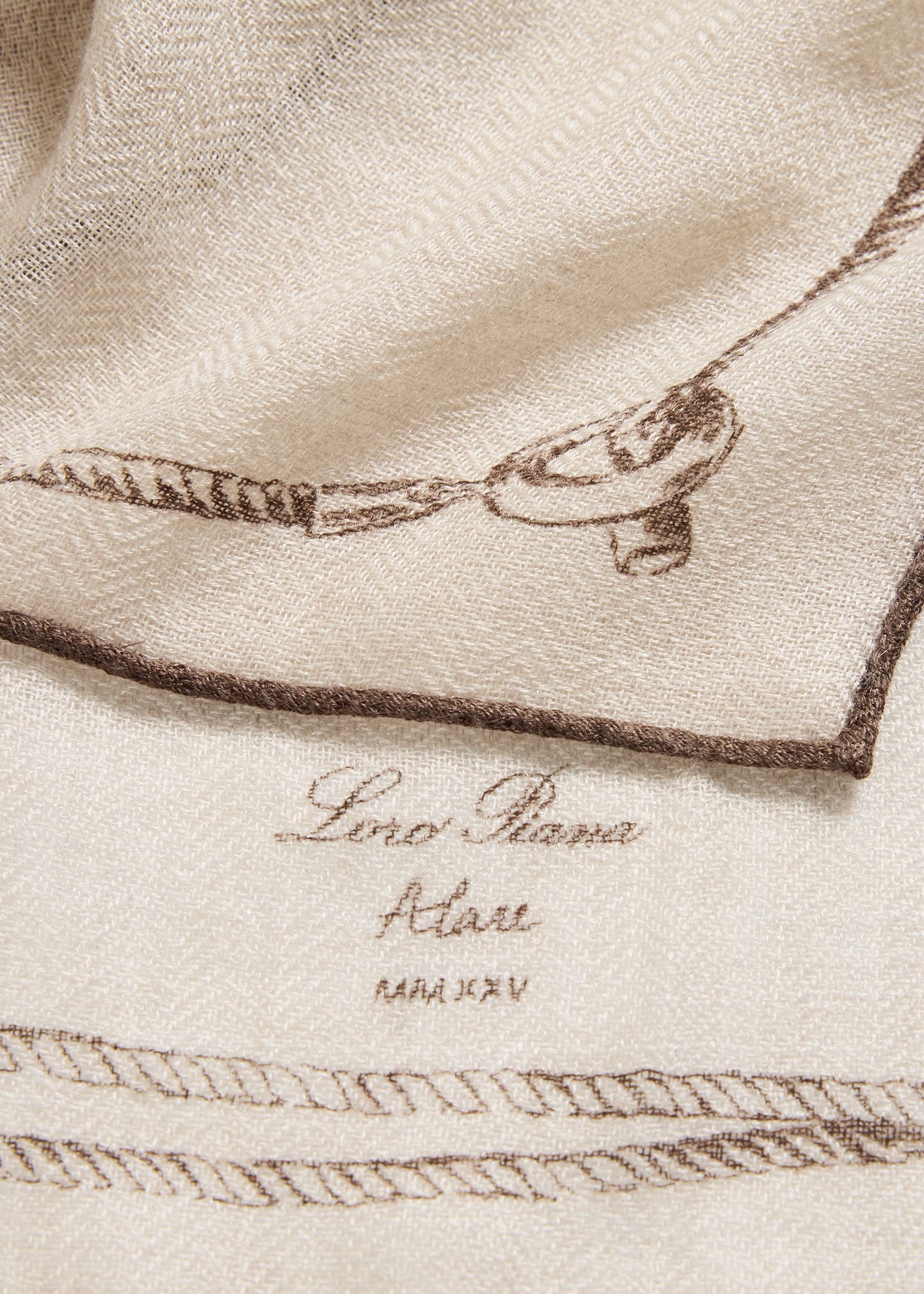 Men's Alare Cashmere and Silk Foulard - 4