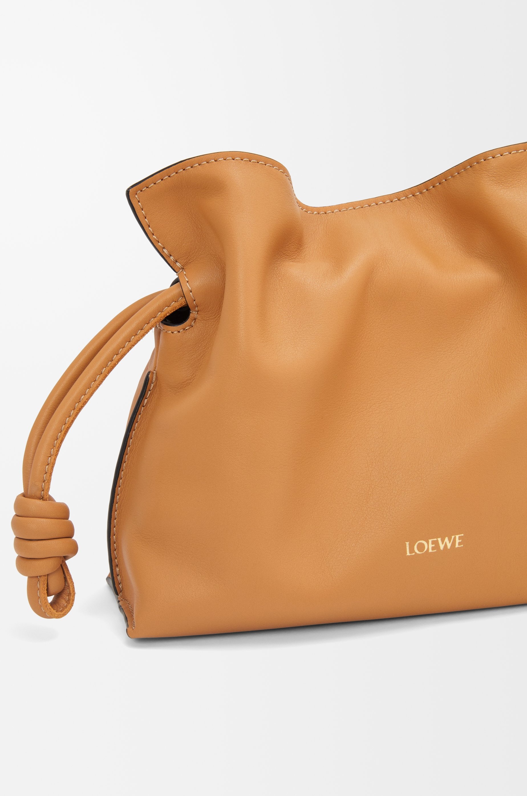 Mini Flamenco clutch in nappa calfskin - 8