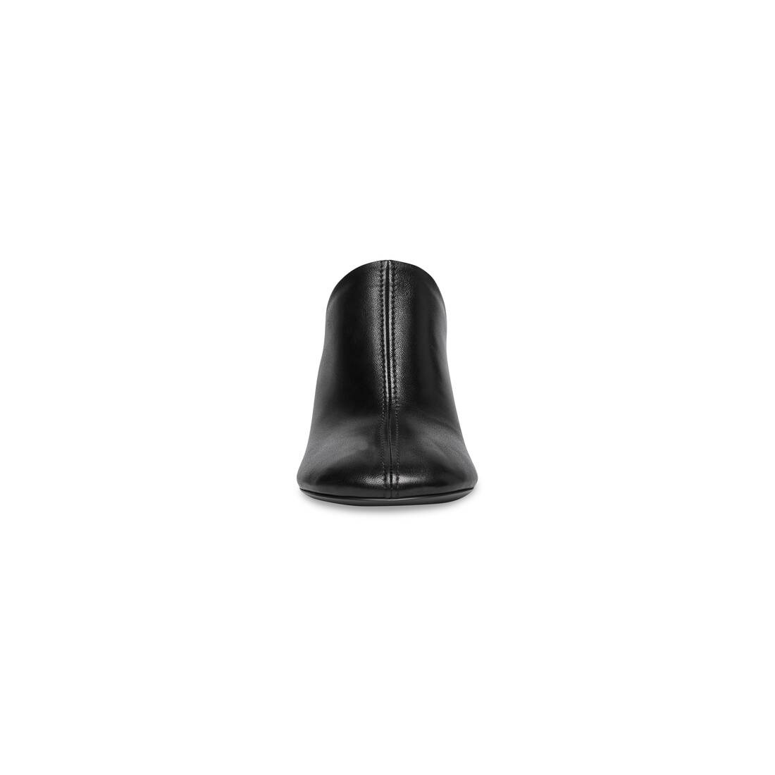 Women's Glove 80mm Mule in Black - 3