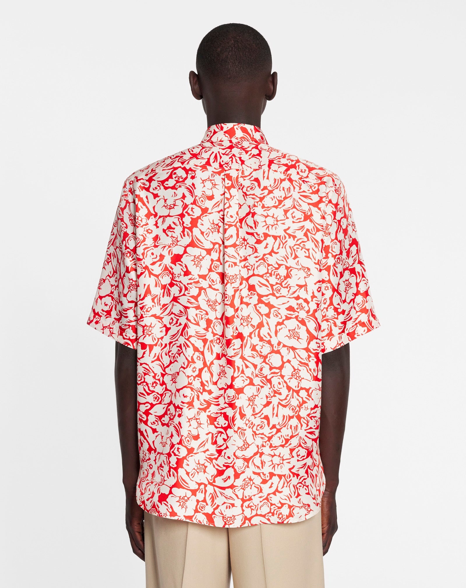 PRINTED SHORT SLEEVE SHIRT - 4