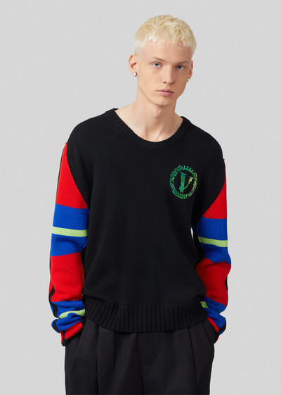 VERSACE Virtus Crest Jumper outlook