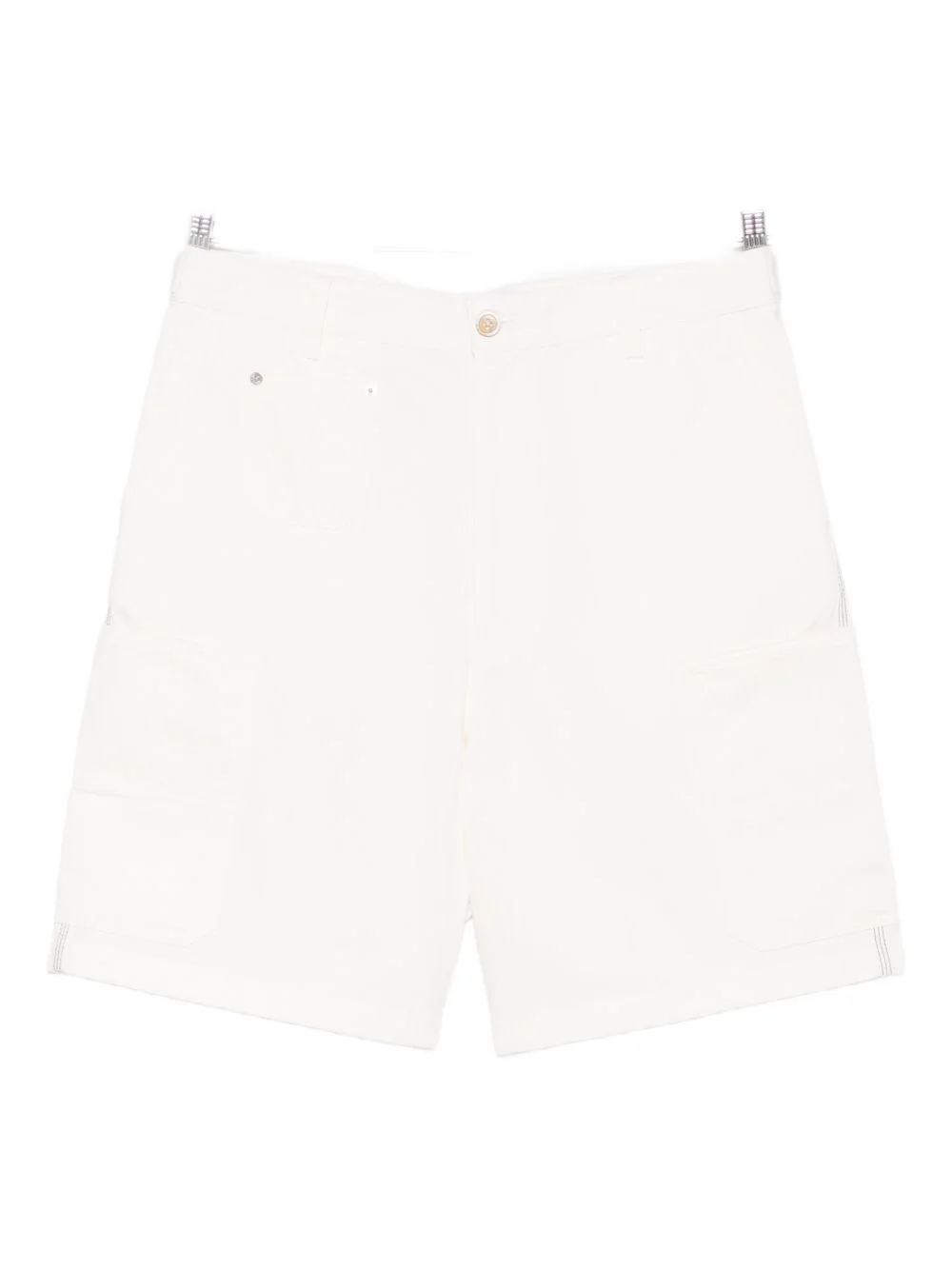 Denim cargo shorts - 1