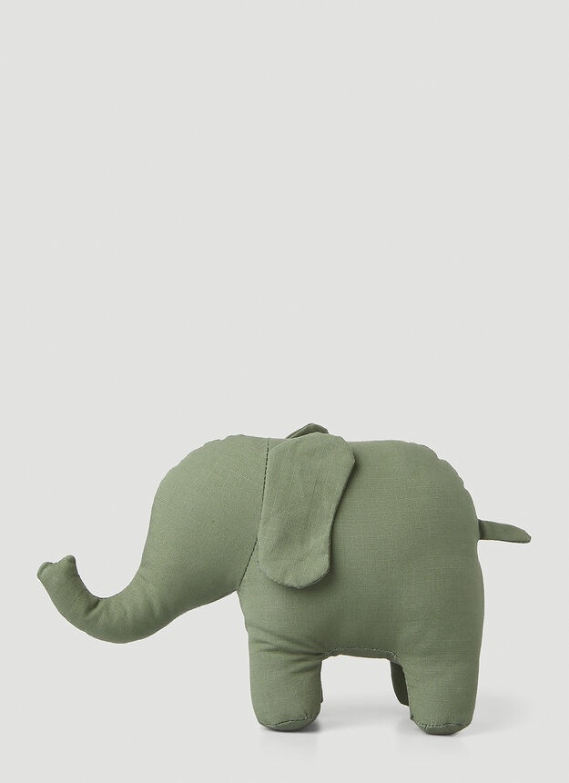 x Junichi Nakane Stuffed Elephant in Khaki - 1