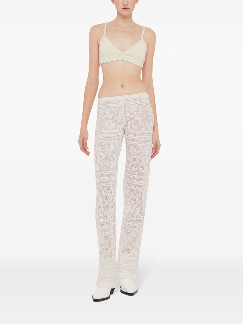 Kiss by the Book straight-keg trousers - 3