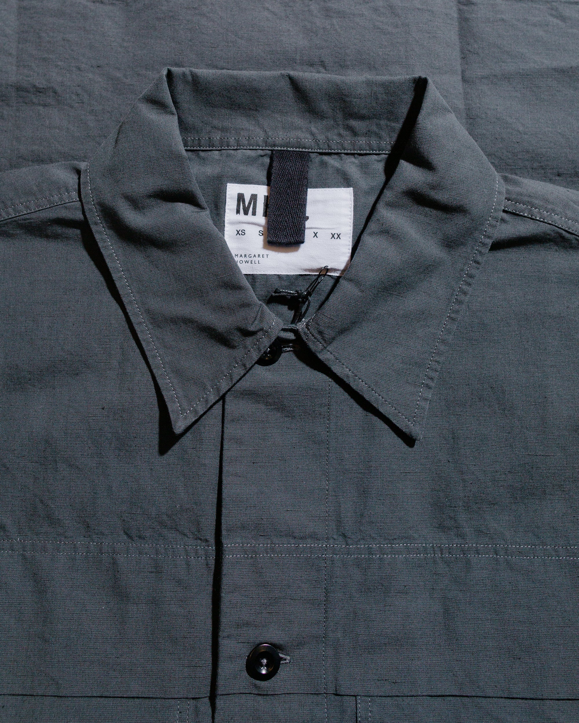 MHL Storm Flap Shirt Dry Cotton Linen Carbon - 5