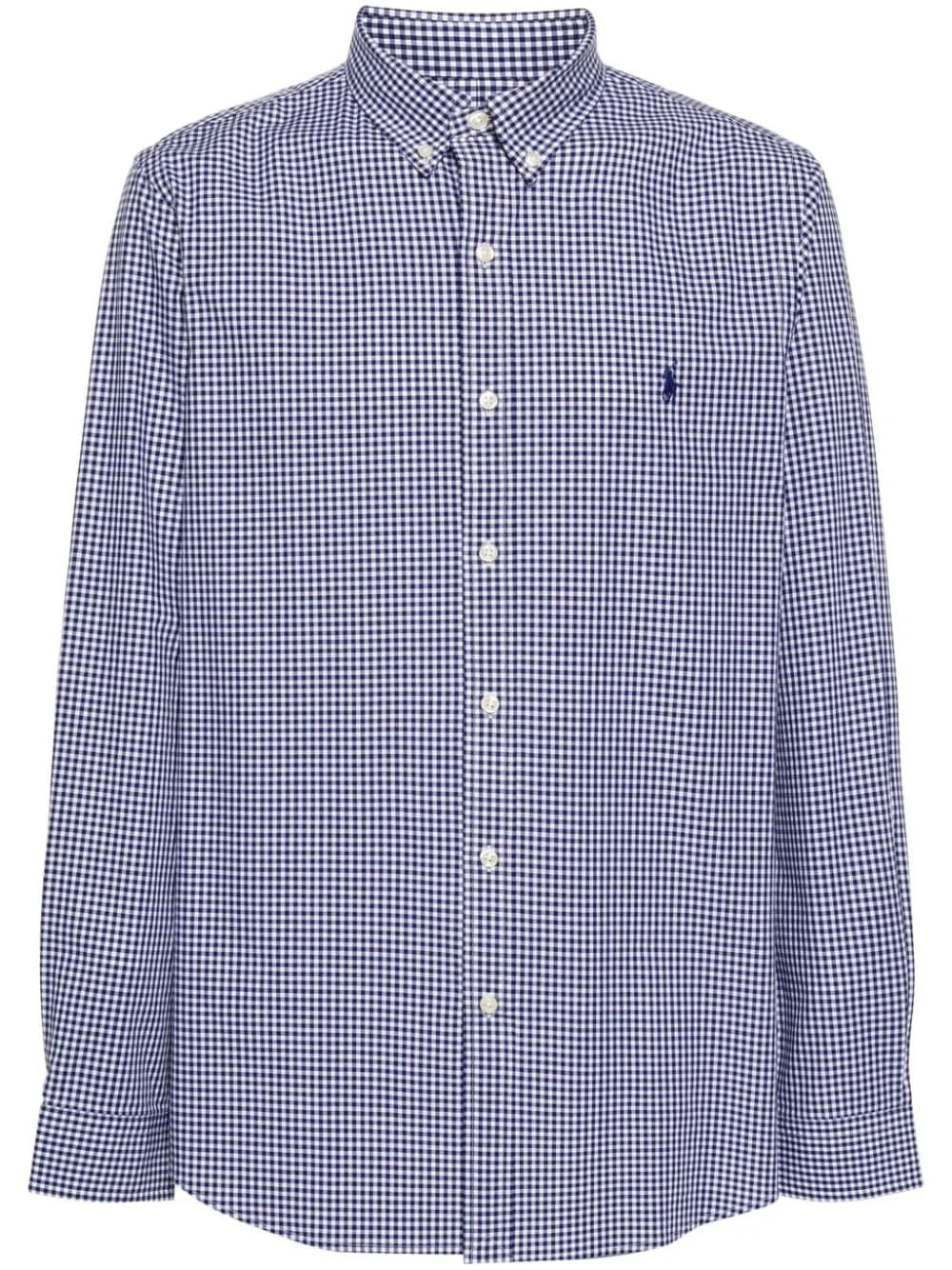 gingham cotton shirt - 1