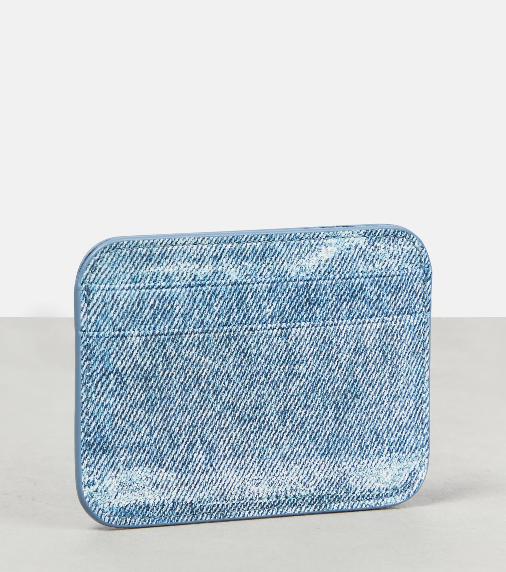 Printed leather card holder - 3