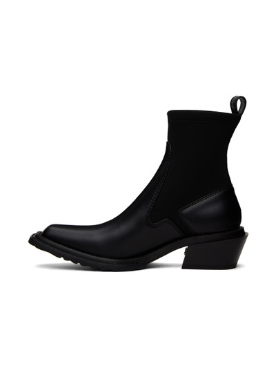 untitlab® Black Hitch Chelsea Boots outlook