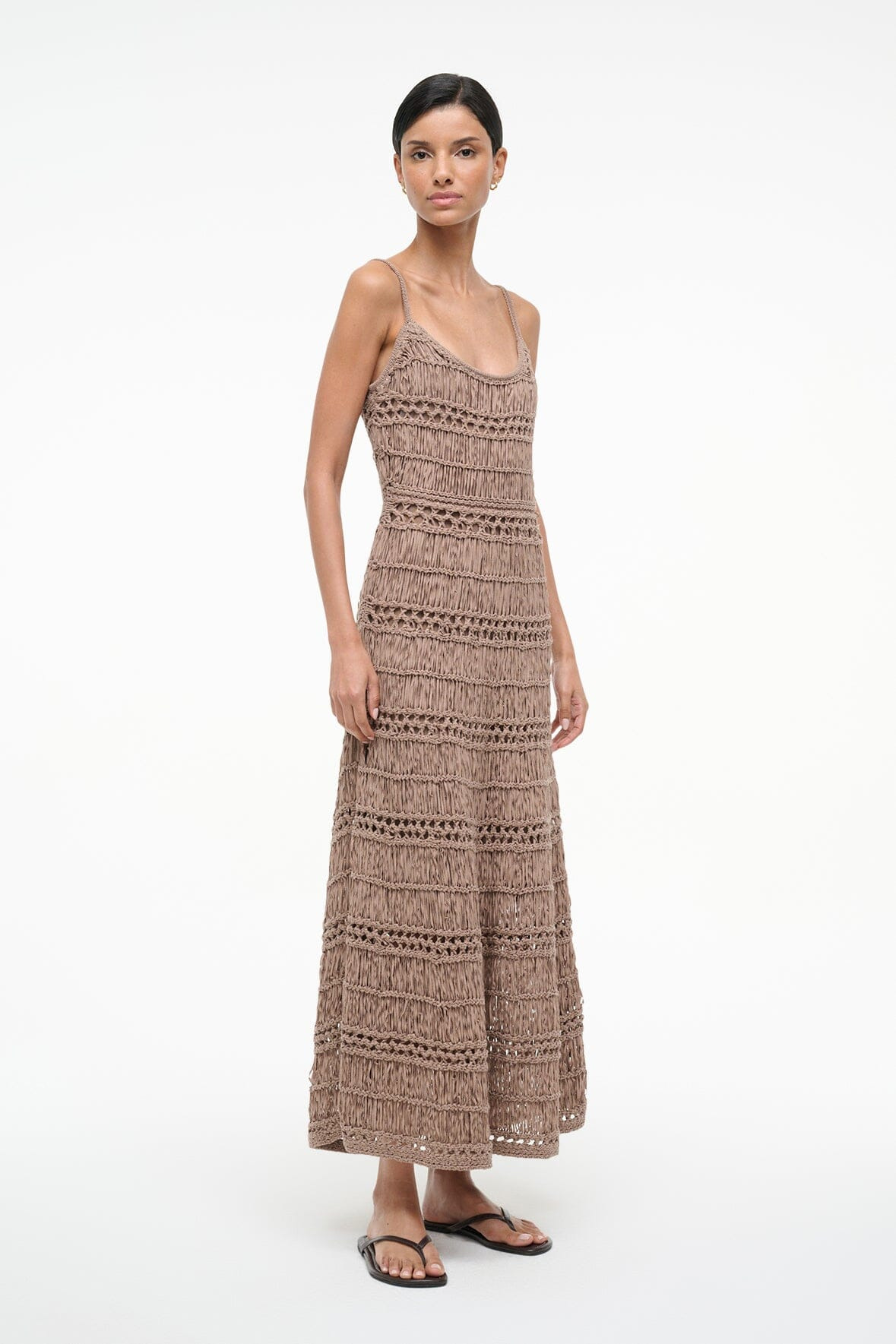 STAUD KINGSTON DRESS DESERT - 2