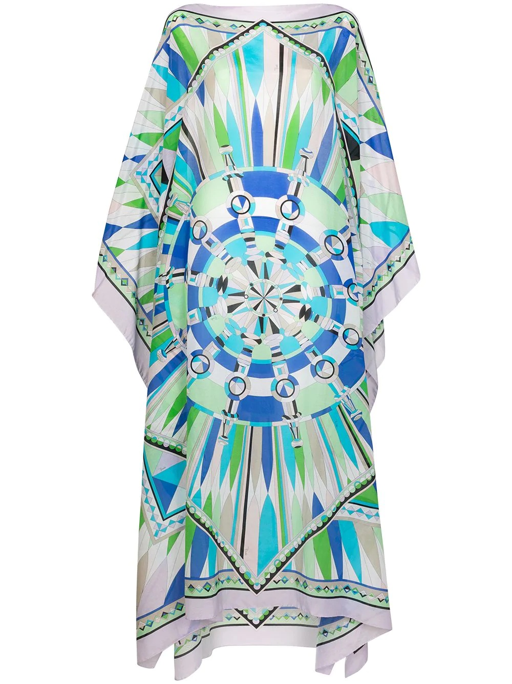 printed kaftan dress - 1