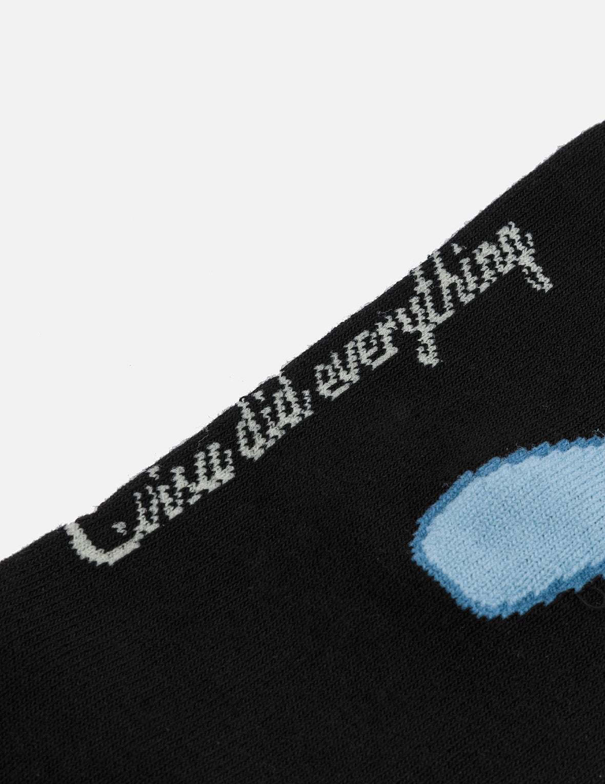 EVISU Multiple Logo Jacquard Long Socks - 4