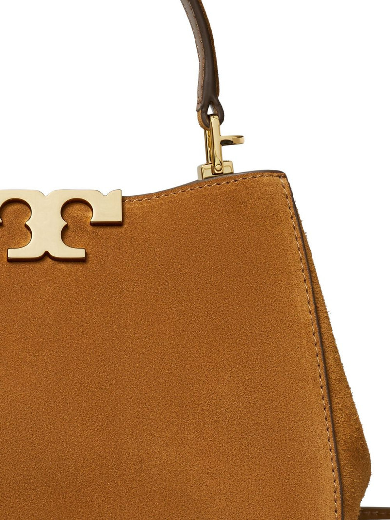 mini Eleanor suede satchel bag 4