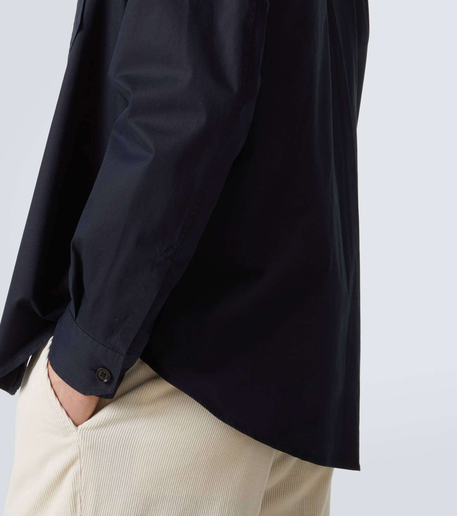 Cotton-blend shirt - 6