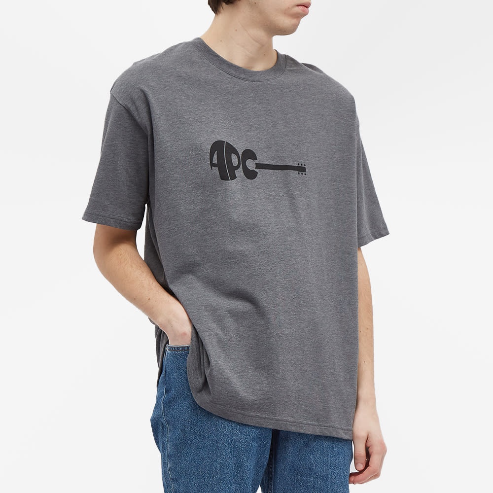 A.P.C. Mael Guitar Logo Tee - 3