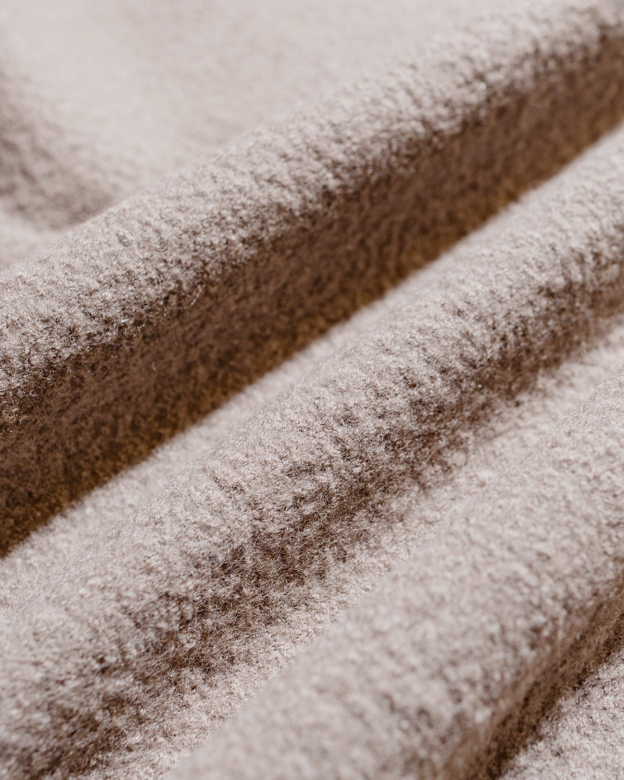 Rom Boiled Wool Crewneck Walnut - 6