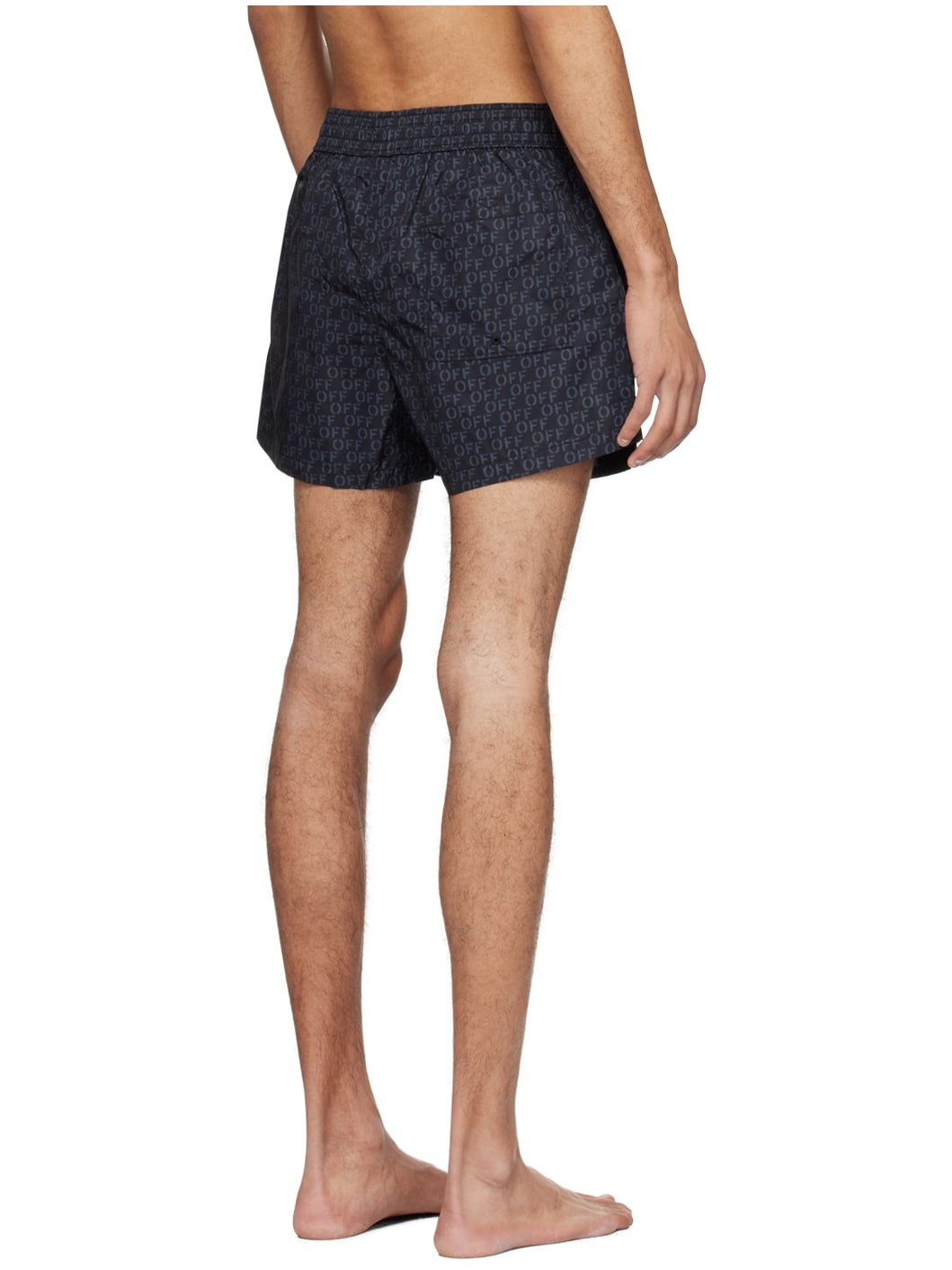 Black Off Ao Swim Shorts - 3