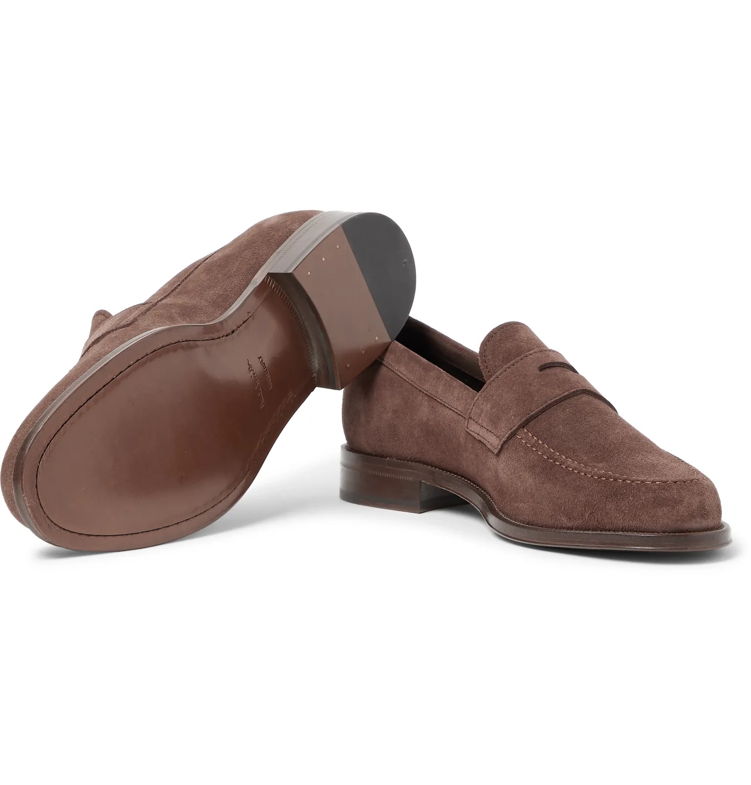 Lowry Suede Penny Loafers - 3