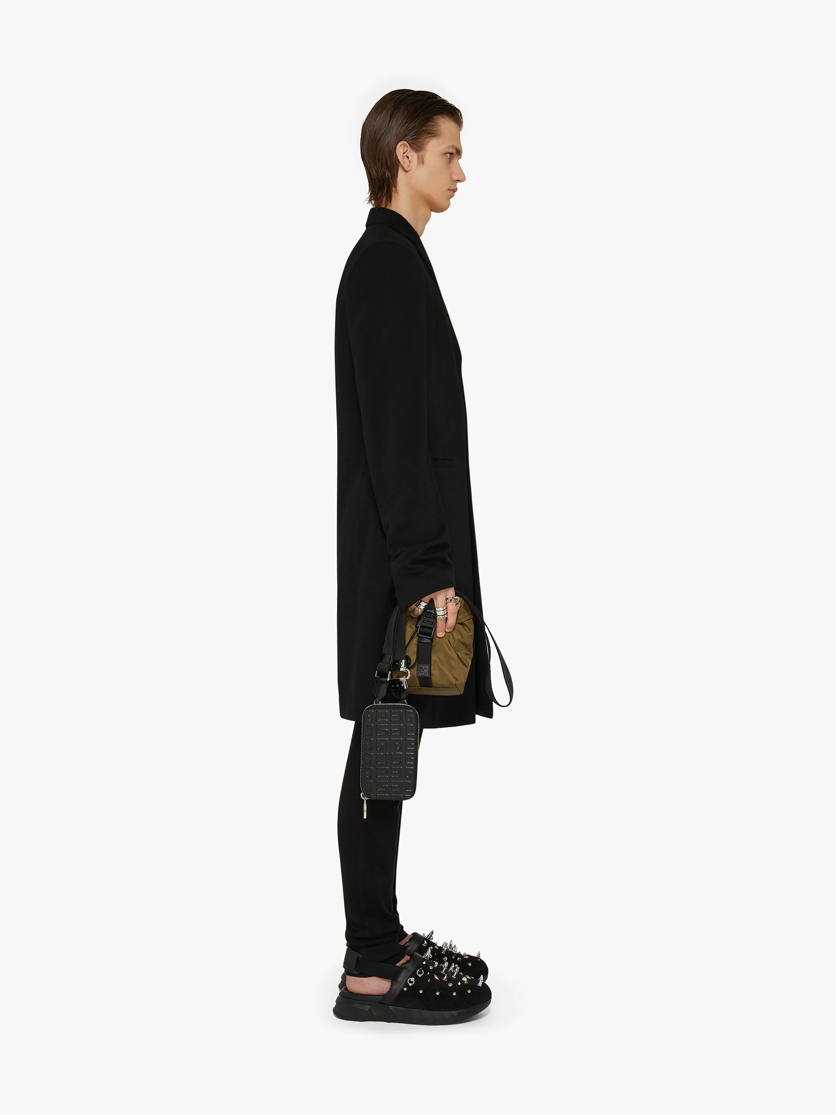 COAT IN WOOL AND CASHMERE - 3