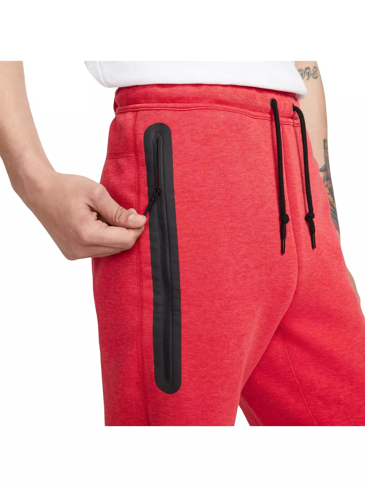 Men's Tech Fleece Jogger - University Red - 5