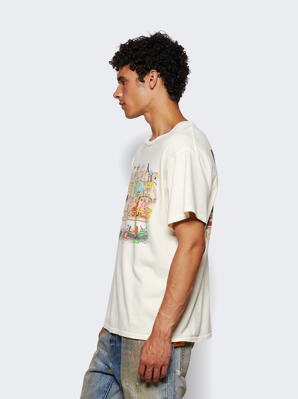 Skeleton Beach Theatre Tee Light Archival White - 3