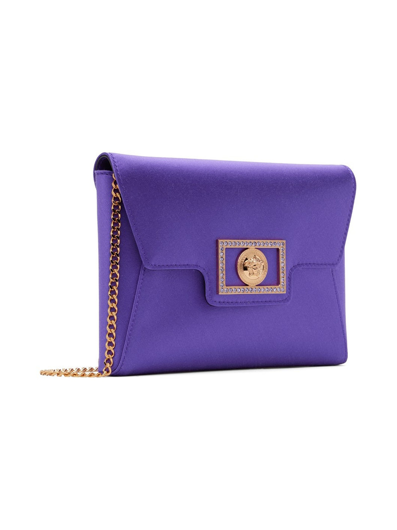 VERSACE Purple Crystal 'La Medusa' Bag outlook