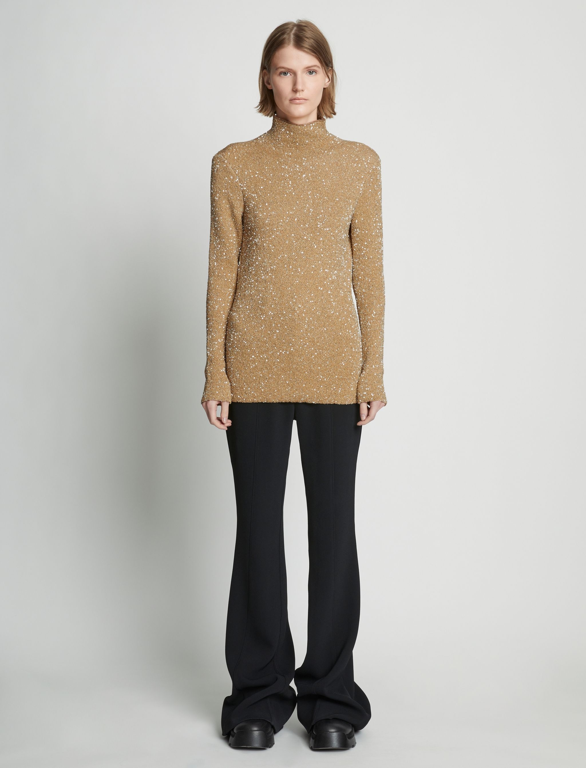 Sequin Knit Sweater - 3