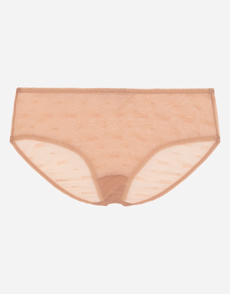 Jacquard tulle briefs - 3