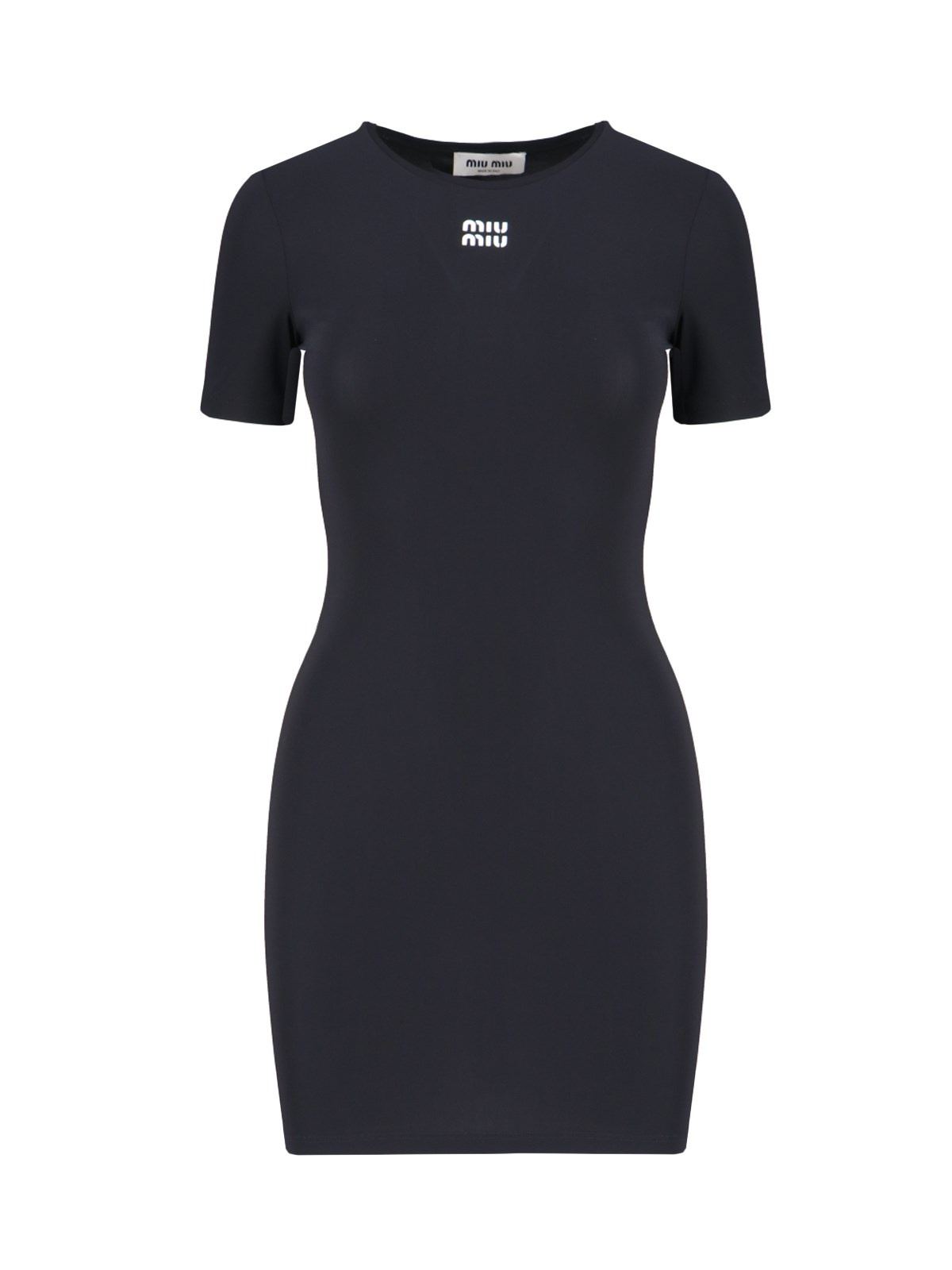 Miu Miu LOGO MIDI DRESS | sugar | REVERSIBLE