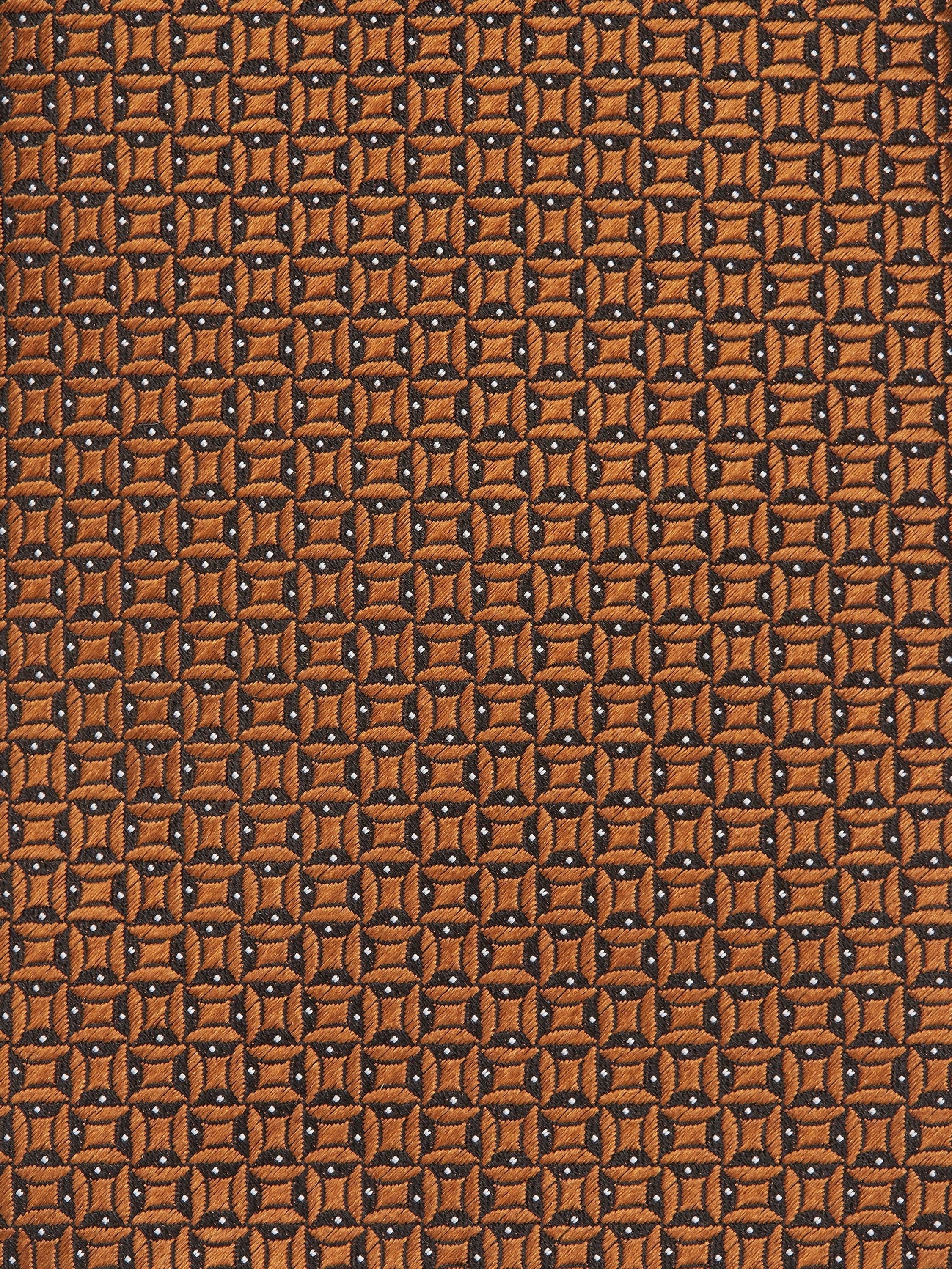 FOLIAGE CENTO FILI SILK TIE - 2