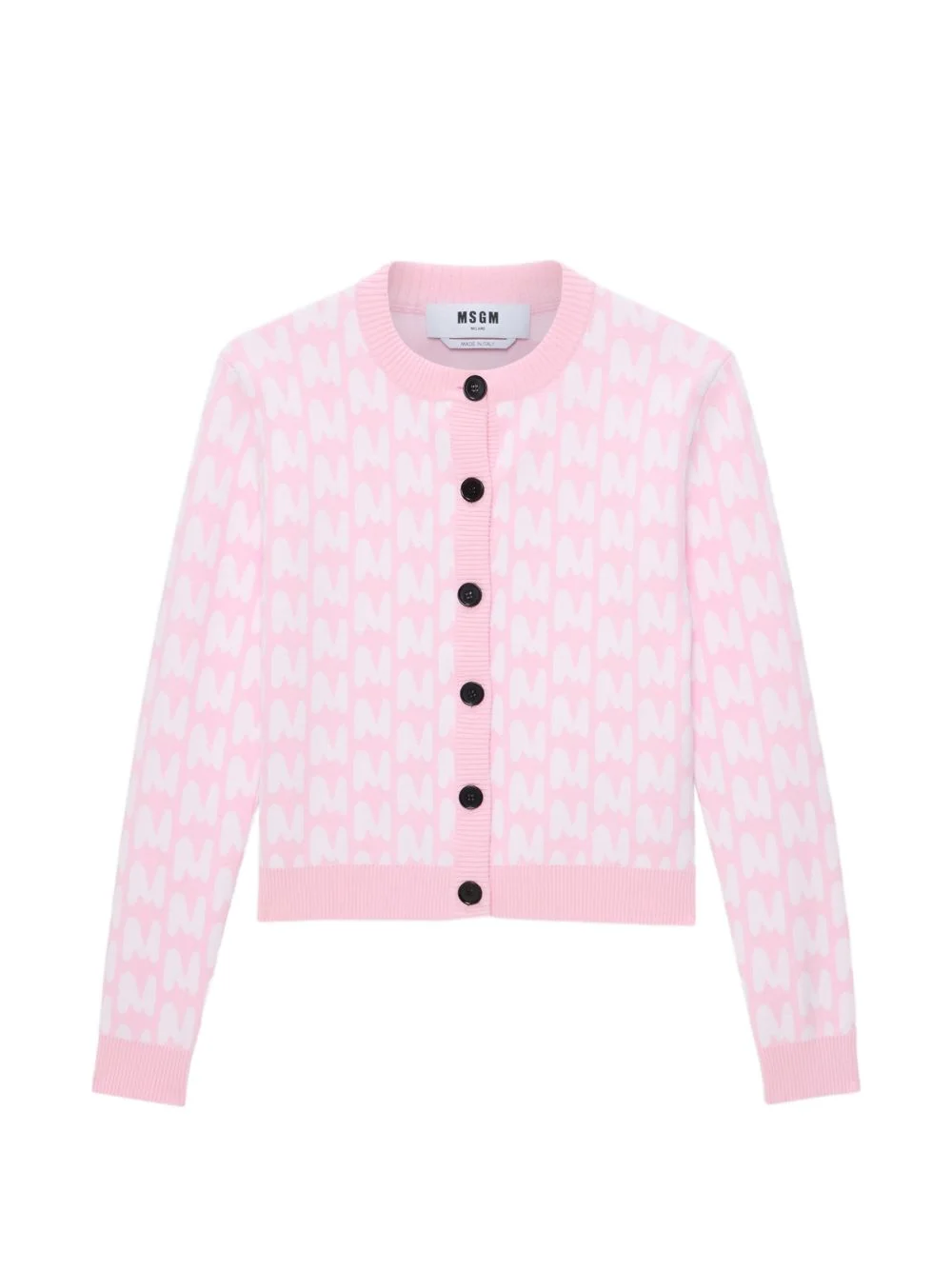 button pattern cardigan - 1