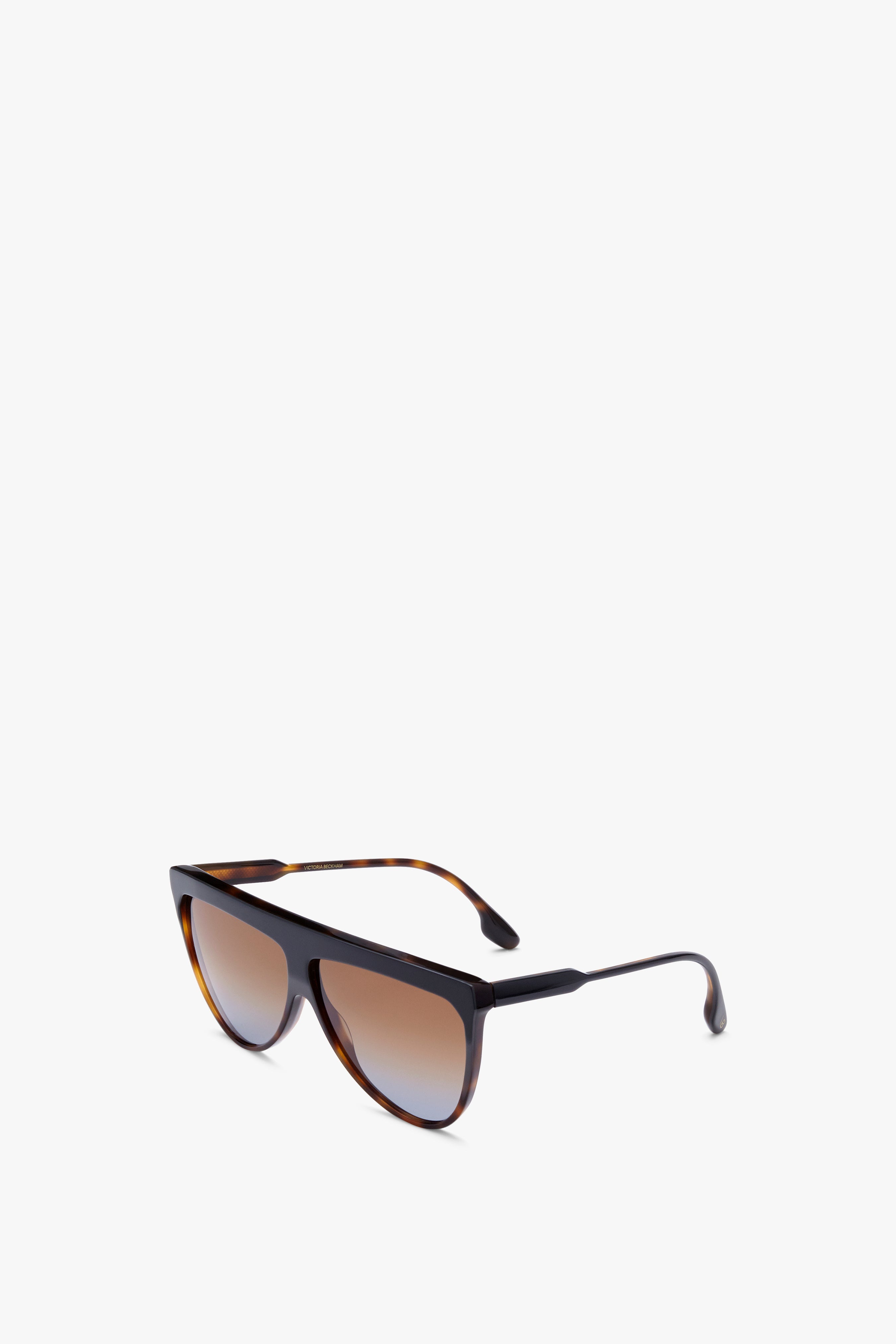 Flat Top V In Black Tortoise - 2