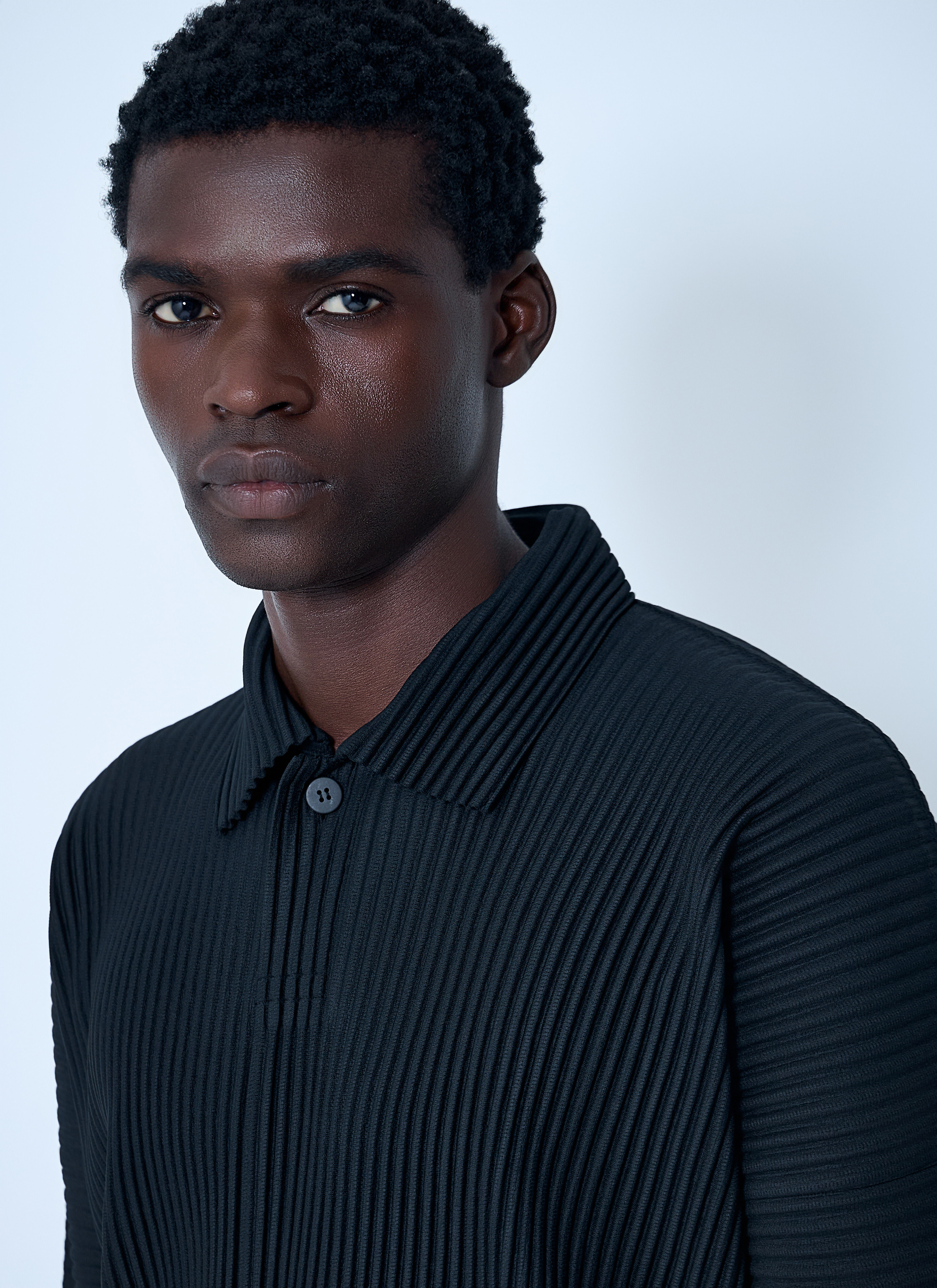 Pleated Polo Shirt - 5