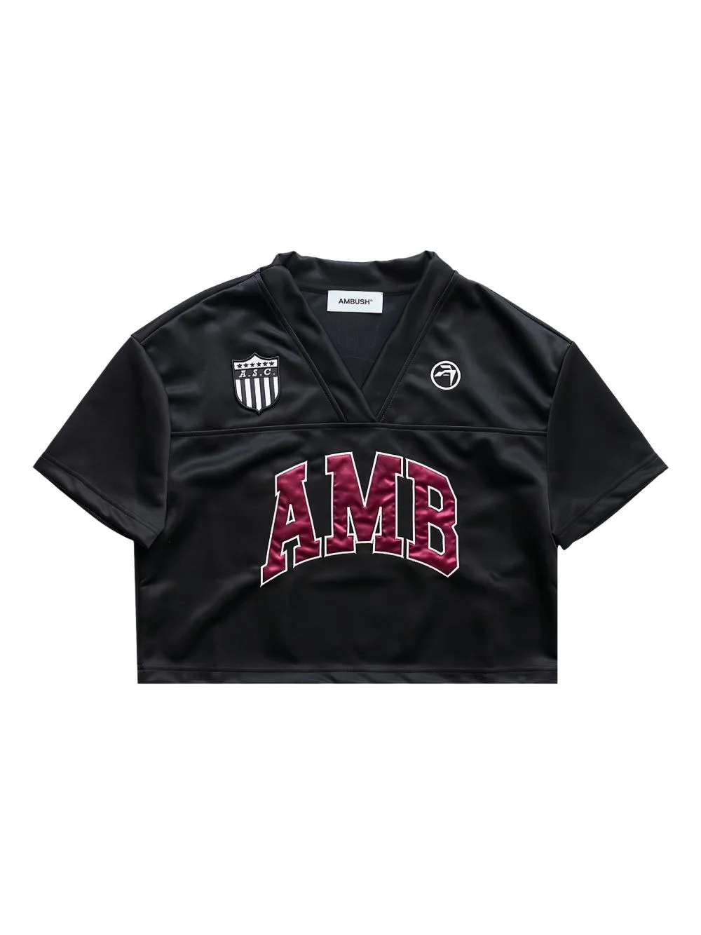 Stadium 34 Crop "Black" T-shirt - 1