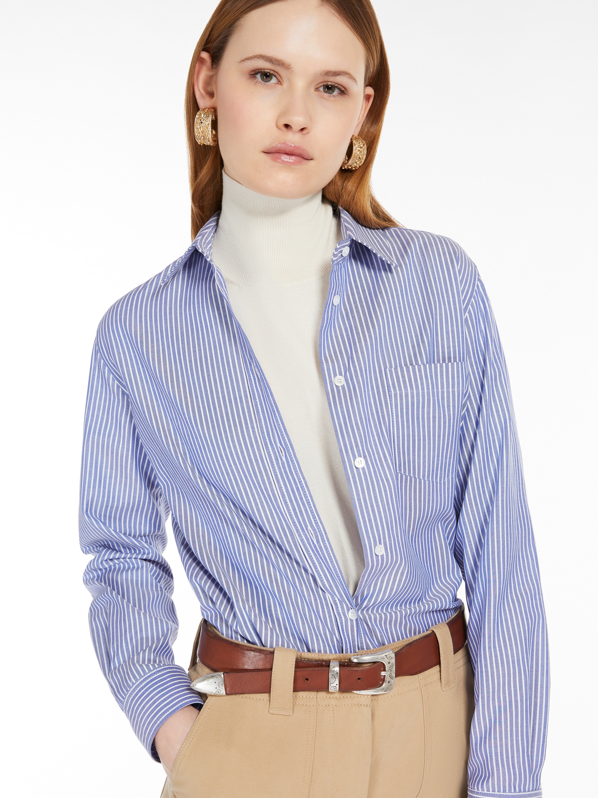 PIADENA Cotton Oxford shirt - 5