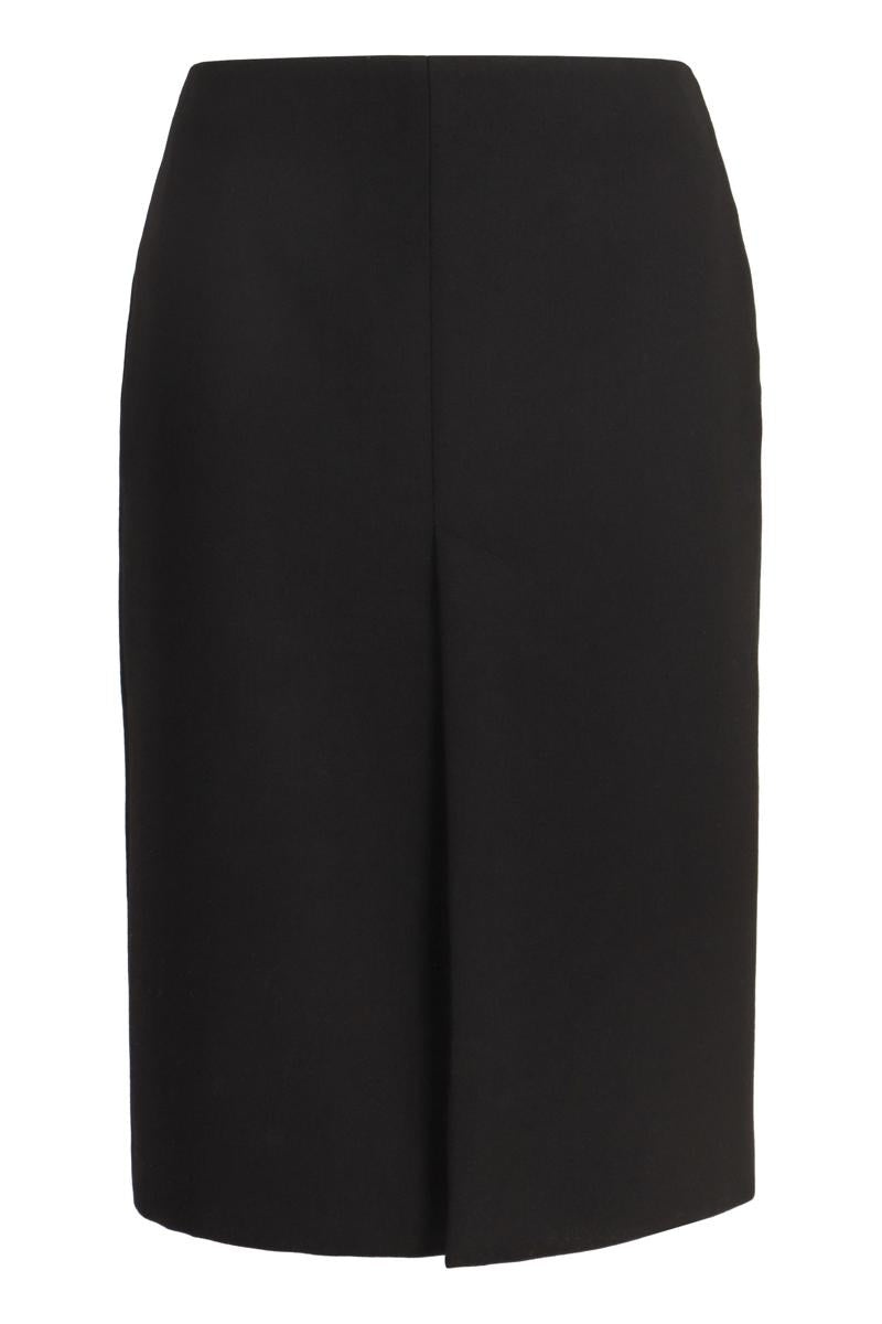 Gucci Wool Crepe Skirt - 1