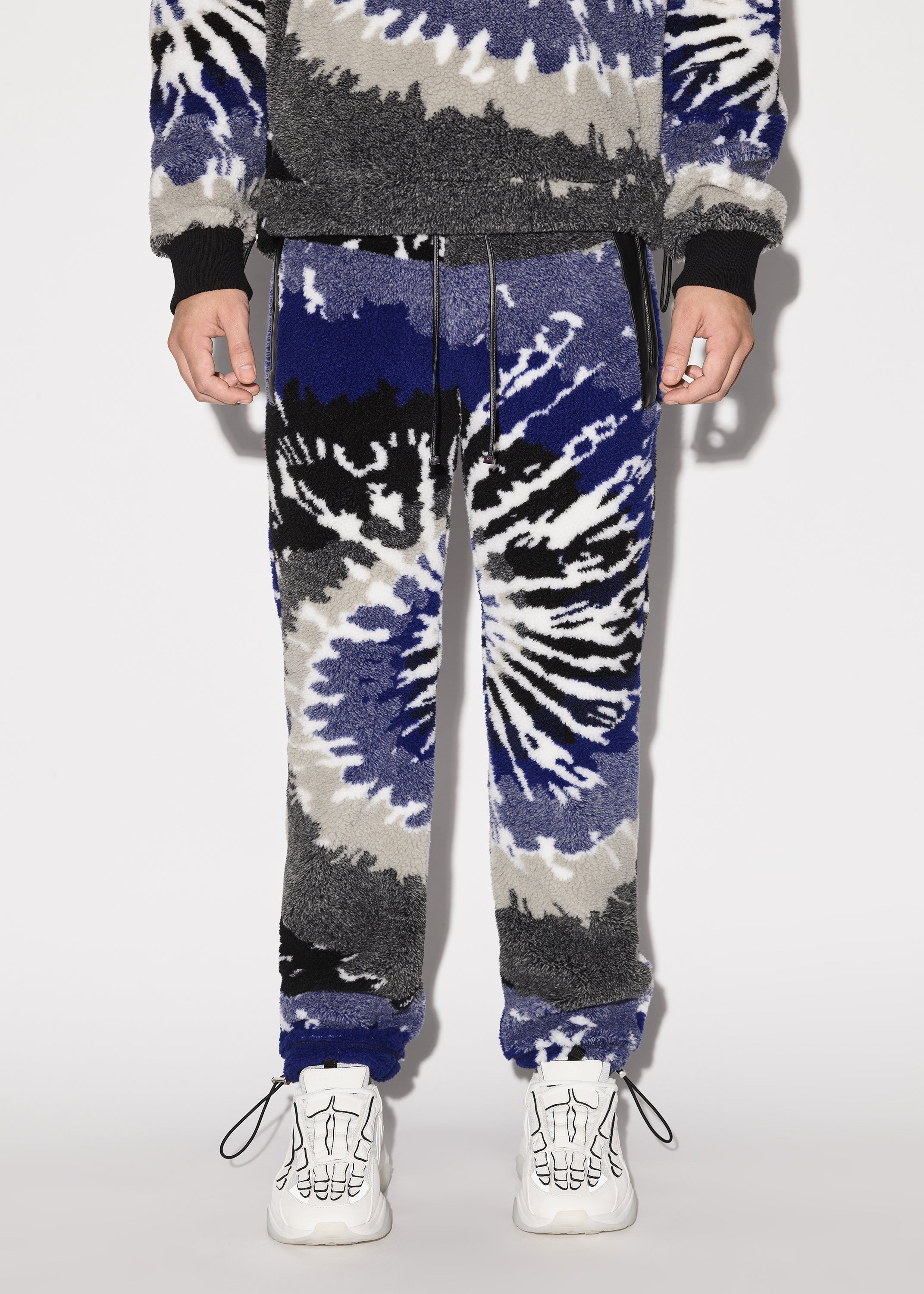 TIE DYE POLAR FLEECE PANTS - 2