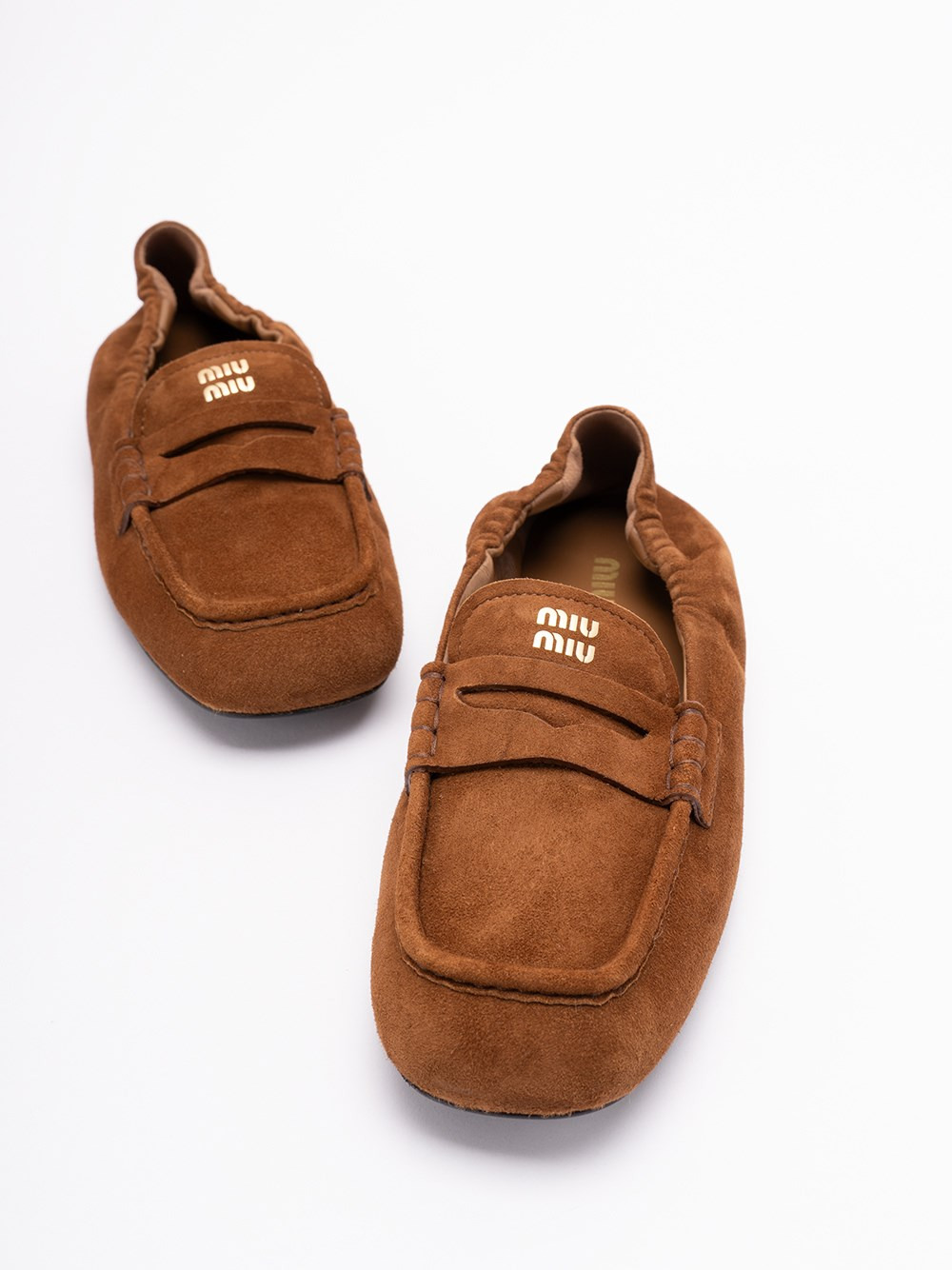 Ruches Nappa Leather Loafers - 5