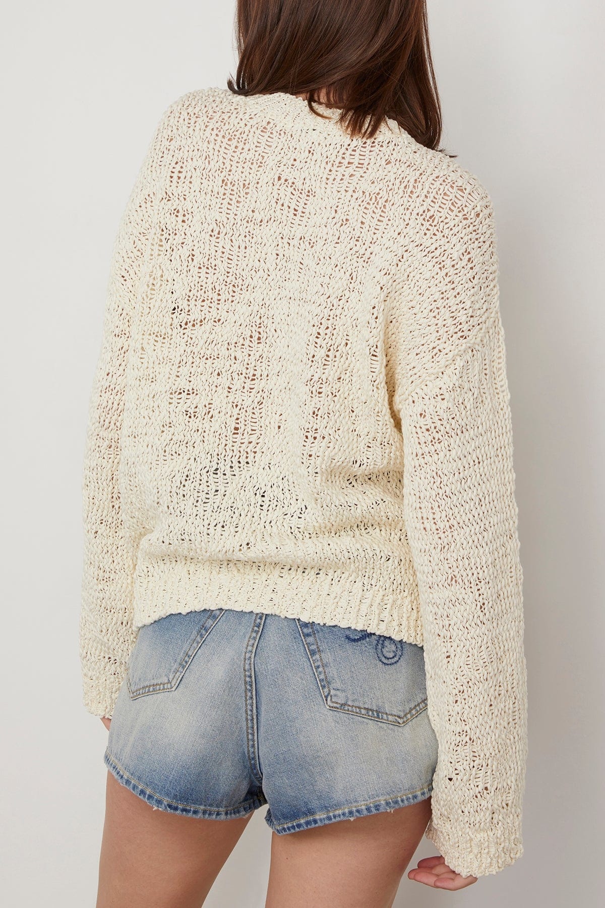 Cotton Love Pullover in Camellia White - 4