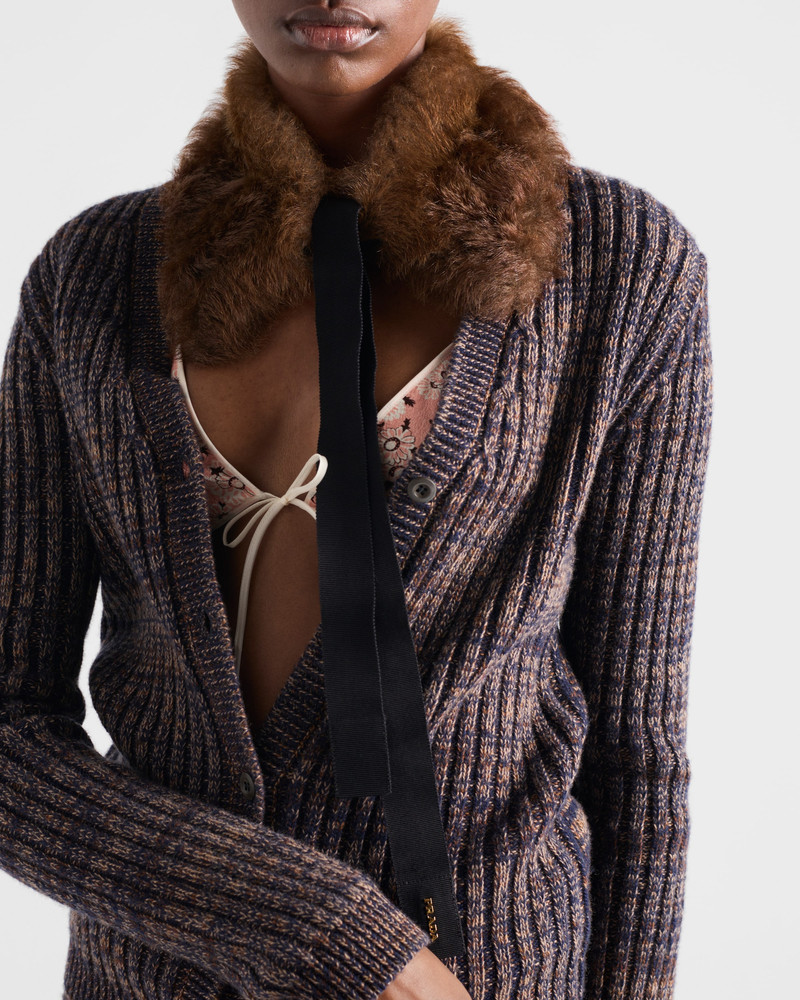 Prada Shearling collar outlook