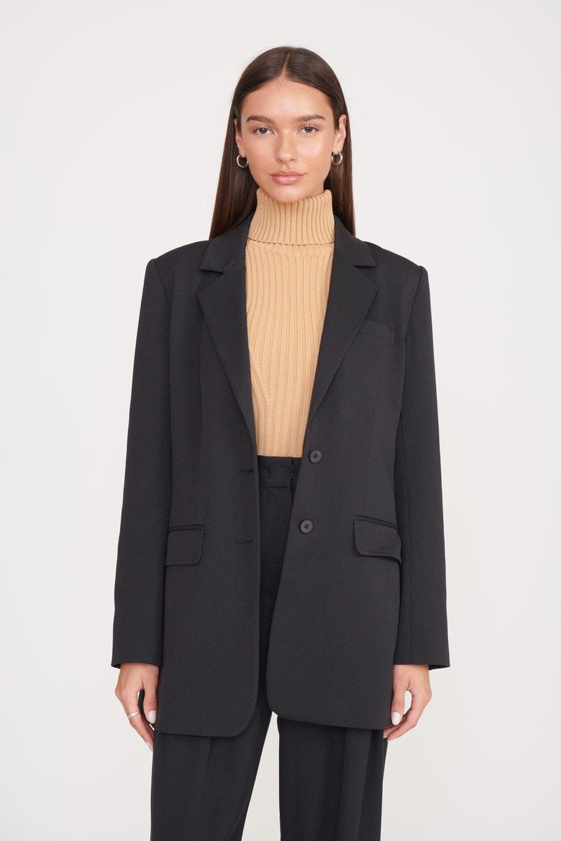 STAUD STAUD CITY BLAZER BLACK outlook