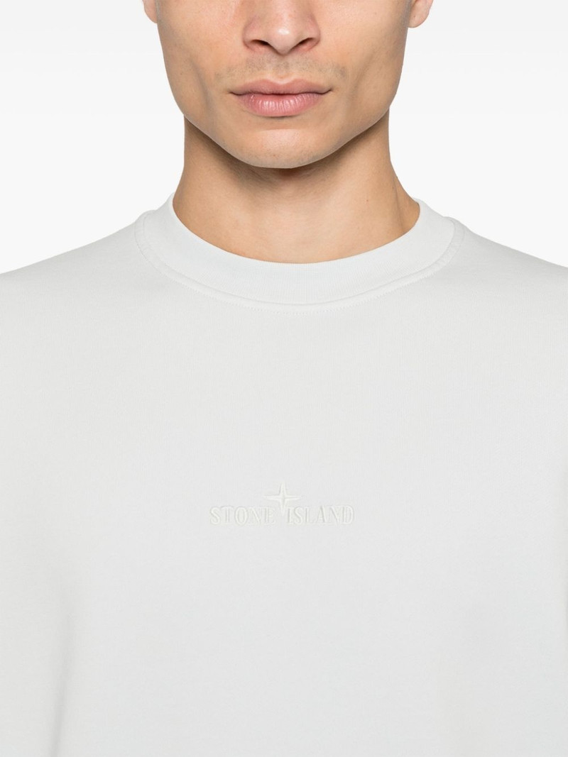 logo-embroidered sweatshirt 5