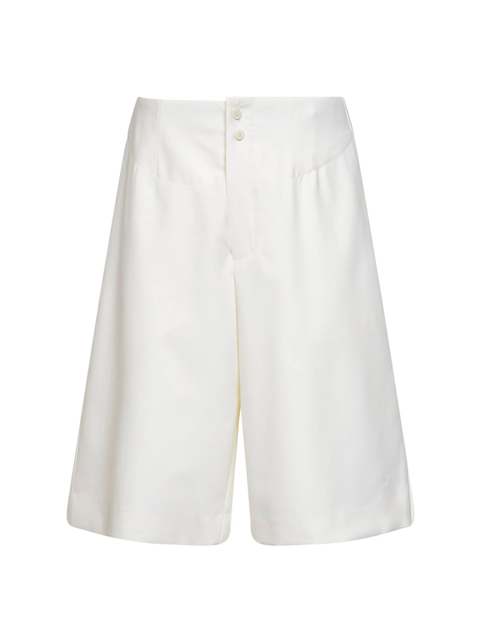 White The Moisson tailored Bermuda shorts - 1