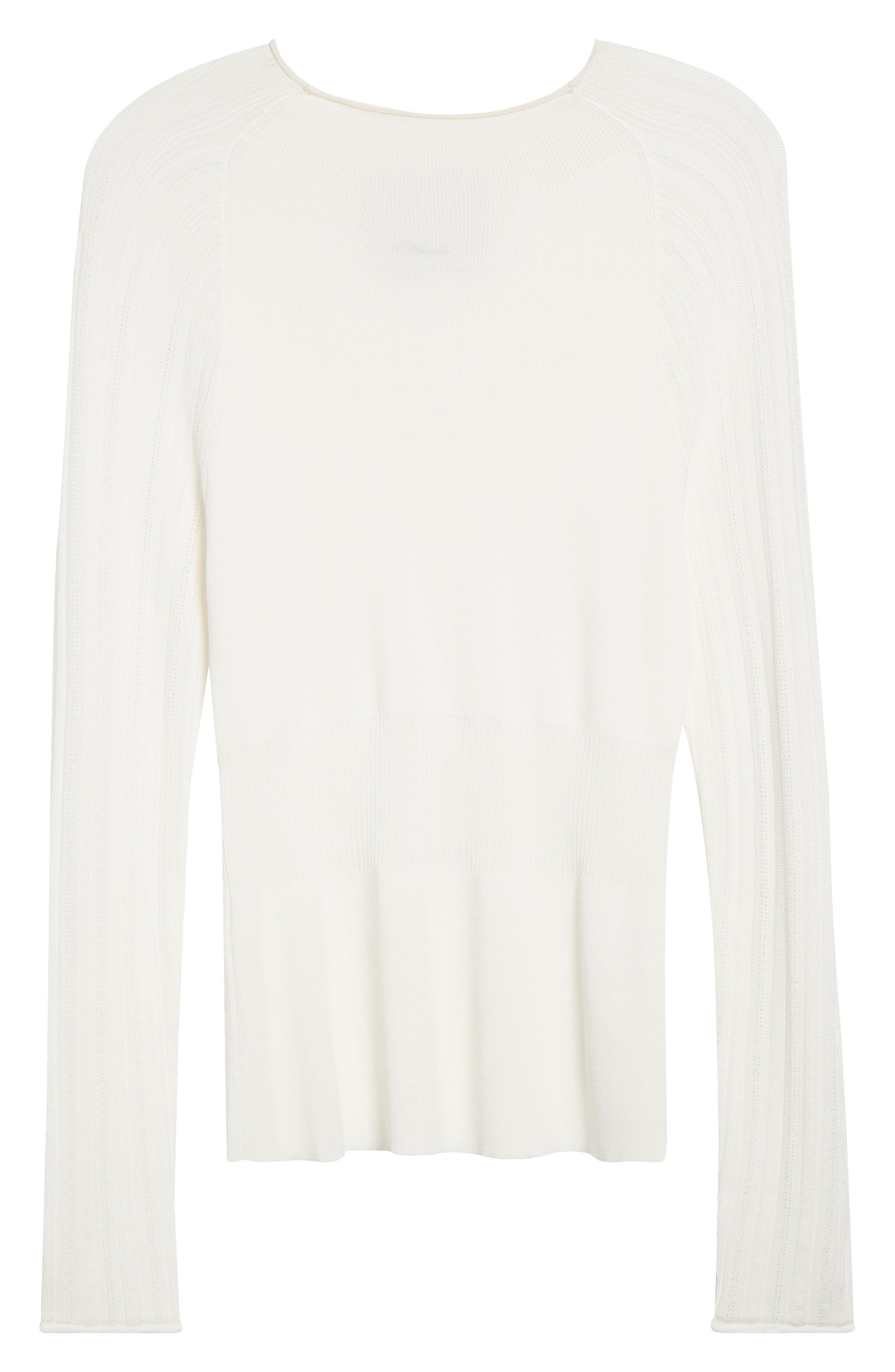 3.1 Phillip Lim Funnel Neck Knit Top in Ivory at Nordstrom - 6