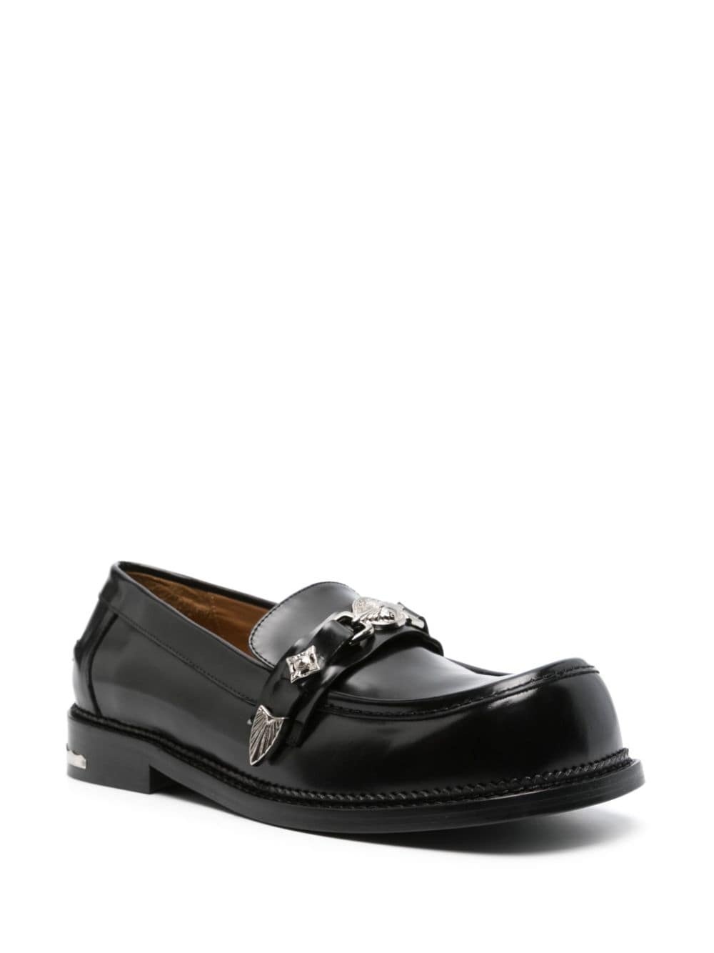 stud-detailing loafers - 2